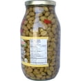 thumbnail image 2 of Aurora - Cracked Green Calabrese Olives - 3Ltr - 2ct - Bold Spicy Zest & Authentic Southern Italian Flavor (2x3Ltr), 2 of 2