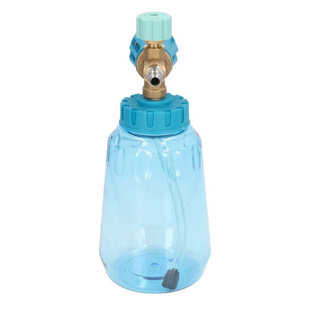 Lata De Lavadora A Presión, Generador De Espuma De 1 Litro, 4000 Psi, Pulverizador De Alta Presión Ajustable, Pistola Pulverizadora De Conexión Rápida NPT De 1/4 Pulgadas,