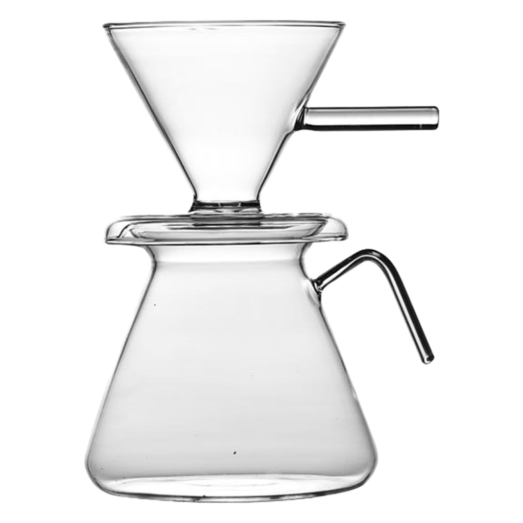 Hot Sale 400ml/ 600ml Glass Pour Over Coffee Maker Pot Camping Coffee Pot  for Hand-Brew Coffee - China Glassware and Glass Pitcher price