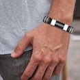 thumbnail image 4 of Bracelets Élégant casual Bracelet en Acier Inoxydable 22.5cm 8,85 Pouces, 4 of 5