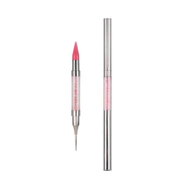 TopLLC Stylo Cristal Acrylique Stylo de Perçage Multifonctionnel Outil de Renforcement des Ongles