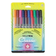 Sakura Gelly Roll Classic Gel Ink, Smooth Ink Flow, Medium Pt 10 Pack