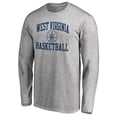 thumbnail image 2 of Men's Heathered Gray West Virginia Mountaineers In Bounds Long Sleeve T-Shirt, 2 of 3
