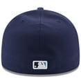 thumbnail image 3 of Men's New Era Navy Tampa Bay Rays Game Authentic Collection On-Field 59FIFTY Fitted Hat, 3 of 3