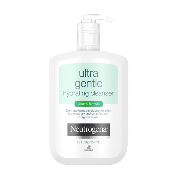 Neutrogena Ultra Gentle Hydrating Creamy Facial Cleanser, 12 fl oz