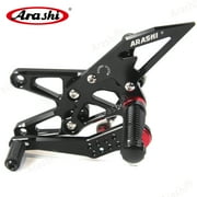 Arashi (Version 2.0) Rearsets for Triumph Daytona 675 / R 2013 - 2018 675R 2014 2015 2016 2017 Motorcycle Accessories Adjustable Footrests Quick Shift Foot Peg Rear Sets Black