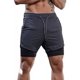 thumbnail image 1 of Short Deportivo Hombre Con Bolsillos Gimnasio,enviar Toalla, 1 of 8