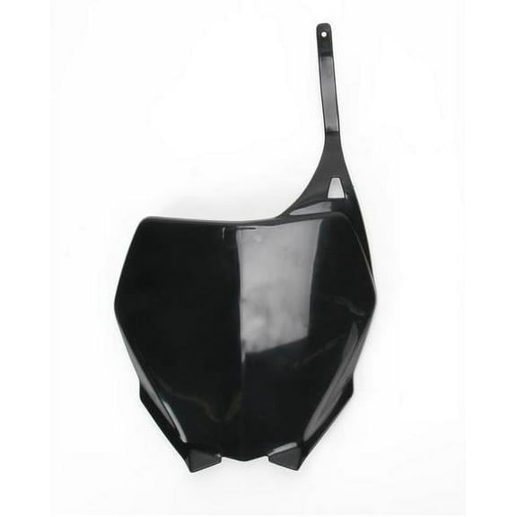 Ufo YA04860-001 Front Number Plate - Black