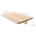 thumbnail image 2 of LITINKIMI Butterfly House Base Outdoor Library Box Rectangular Wooden Support 1Set, 2 of 8