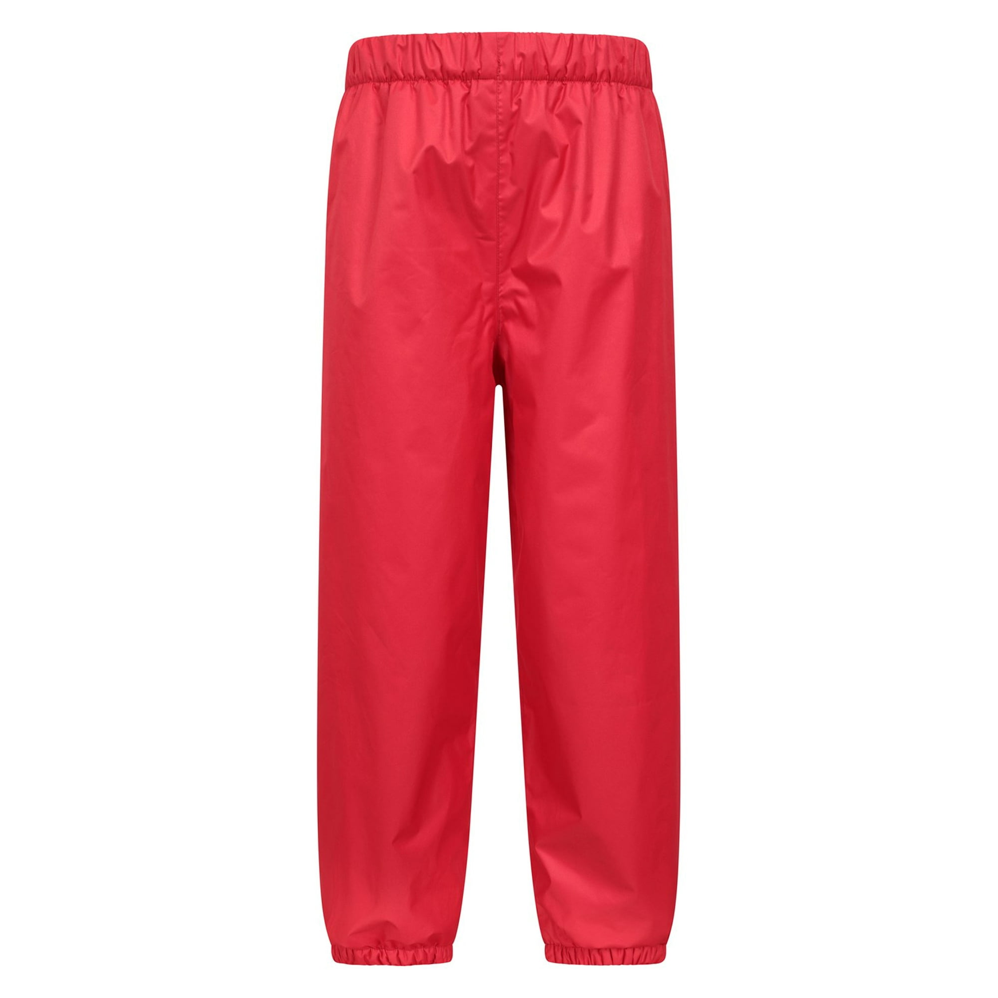 Mountain Warehouse Red Waterproof Fleece Lined Kids Trousers 34years Boys