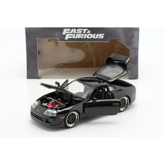 Jada 1/24 "Fast & Furious" Brian's Toyota Supra - Glossy Black (JAD33380-HP)