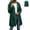 Army Green, variant on Women's Packable Hooded Rain Jacket, Water Resistant Full Zip Windproof Outerwear Coat with Storage Bag