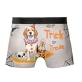 thumbnail image 2 of Trick or Treat Beagle Funny Mummy Cosplay Pumpkin Candy Basket All Over Print Boxer Briefs Underwear for Men Dad Beagles Dog Lover Gifts Idea - 12016, 2 of 6