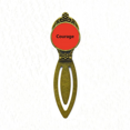 thumbnail image 1 of Courage Word Inspirational Quote Sayings Bookmark Retro Office Label Page Marker, 1 of 4