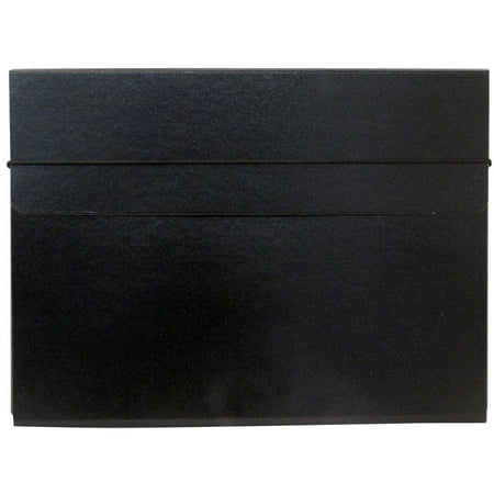 UPC: 0707152624879 | JAM Strong Thin Portfolio Carrying Case with Elastic Band Closure  9 1/4  x 1/2  x 12 1/2   Black  Sold Individually