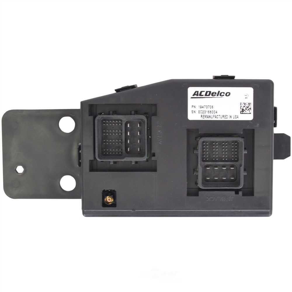 ACDelco 19473706 Reman Body Control Module
