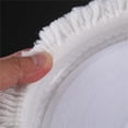 thumbnail image 3 of 5Pcs 7 Inch Inch 180mm Soft Wool Clean Polishing Buffing Bonnet Pad for Car Auto Polisher,5x Wool Buffing Pad,white, 3 of 5