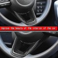 thumbnail image 4 of Car Steering Decoration Cover Trim Interior Accessories Black For Raize/ 2020 2021 2022 Rhd, 4 of 5
