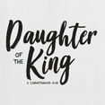 thumbnail image 5 of Wild Bobby Daughter Of The King 2 Corinthians 6:18 Inspirational/Christian Women Standard V-Neck Tee, White, Medium, 5 of 5