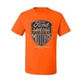 thumbnail image 2 of Wild Bobby, 1983 Vintage Distressed Ford Motors Legendary Power Cars and Trucks Men's Graphic T-Shirt, Orange, X-Large, 2 of 3