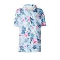 thumbnail image 5 of Weiqiqre Women's Clothing Summer Beach Shirt Tropical Shirts Womens Hawaii Button Down Short Sleeve Blouses Button Up Tops, 5 of 5