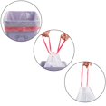 thumbnail image 4 of Jekiyo 5 Gallon Clear Drawstring Trash Bags, 2 Rolls/120 counts, 4 of 4