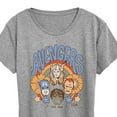 thumbnail image 3 of Marvel The Avengers - Floral - Women's Short Sleeve Graphic T-Shirt, 3 of 5