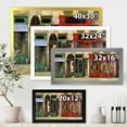 thumbnail image 4 of Designart 'Red Facade of Charming Shop In Paris Street II' French Country Framed Art Print, 4 of 4