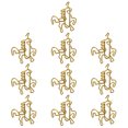 thumbnail image 3 of Metal Paper Clips, Durable Daily Use Beautiful Cute Paper Clips  For Archivists For Designers For Secretaries For Lawyers For Desk Staff, 3 of 8