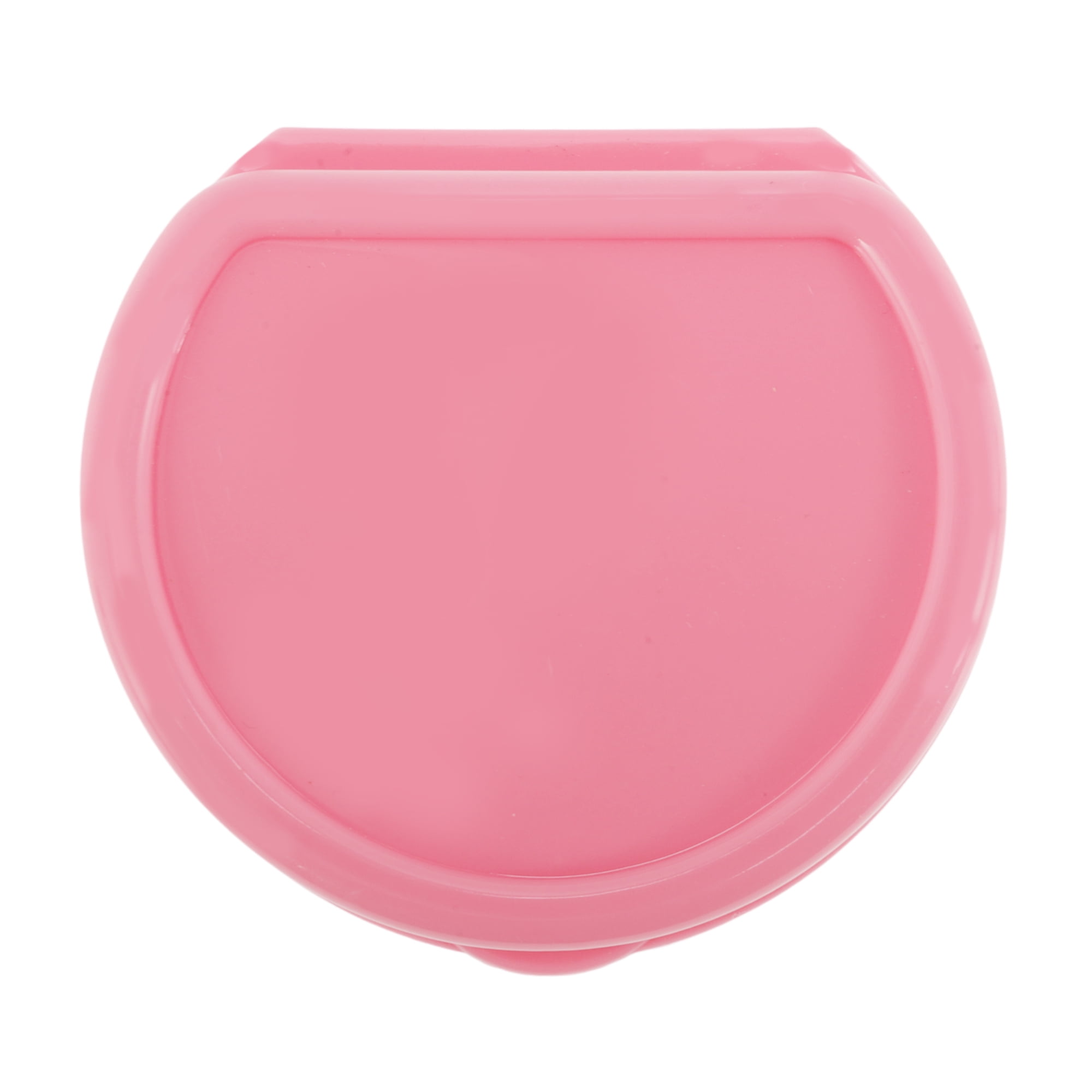 Unique Bargains Reusable Braces Box with Strainer 1 Pc Pink