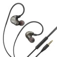 thumbnail image 1 of Audífonos 3,5 mm Hi-Fi con doble bobina, Claros negro Grande, 1 of 2