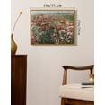 thumbnail image 6 of Drsoum Vintage Landscape Wall Art 11x14in Natural Framed Flower Field Wall Prints Classic Retro Farmhouse Rustic Decorations for Living Room Bedroom, 6 of 6