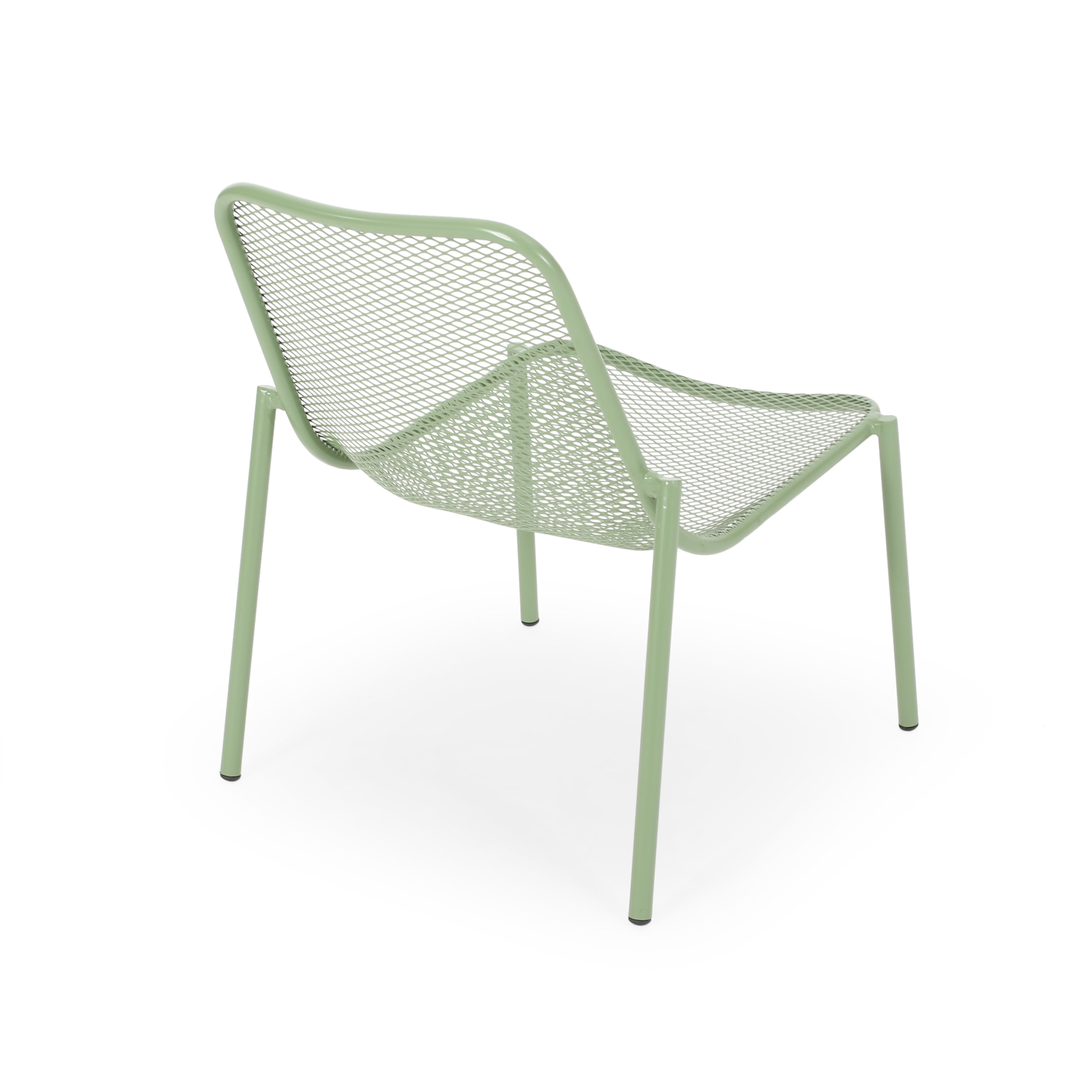 Sajan Outdoor Modern 2 Seater Chat Set, Matte Green
