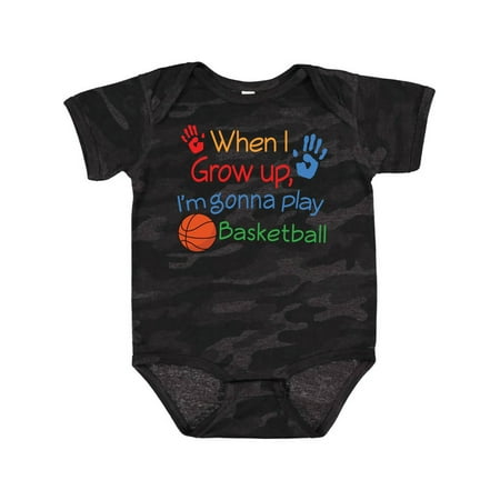 

Inktastic Future Basketball Player Outfit Gift Baby Boy Bodysuit