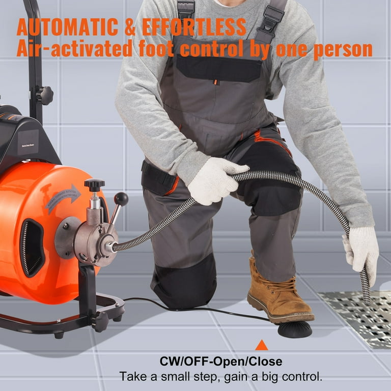 50 Ft. Compact Electric Drain Cleaner