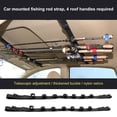 thumbnail image 2 of CSChome Heavy Duty Fishing Pole Holder Car Fishing Rod Holder 1 Pair 7 Loop Adjustable Heavy Duty Auto Vehicle SUV Truck Wagons Fishing Pole Rack Belt Storage Fixing, 2 of 7