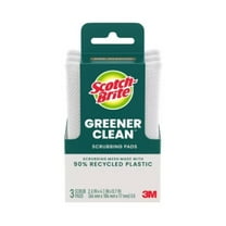 Scotch-Brite Greener Clean Scrubbing Pads - 3ct