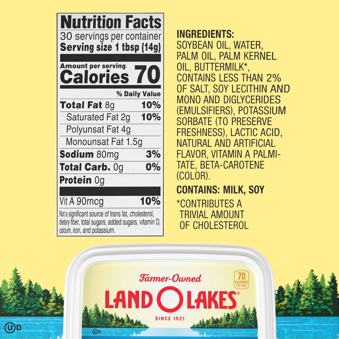 Land O Lakes Fresh Buttery Taste Spread, 15 oz Tub