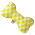 thumbnail image 4 of Pet and Dog Plush Heart or Bone Toy, "Plaids Group" (Available in different sizes, and 7 different pattern options!), 4 of 11