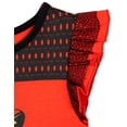thumbnail image 4 of Disney Descendants Little Girls' Cosplay Tutu Dress Ruby Red Black, 4 of 4