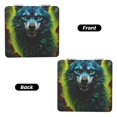 thumbnail image 2 of Goofa Fluorescent Wolf Pattern Pocket Mirror, Portable Makeup Mirror,Travel Makeup Mirror,Dual-Sided Compact Mirror,Gift Makeup Mirror-Square, 2 of 9