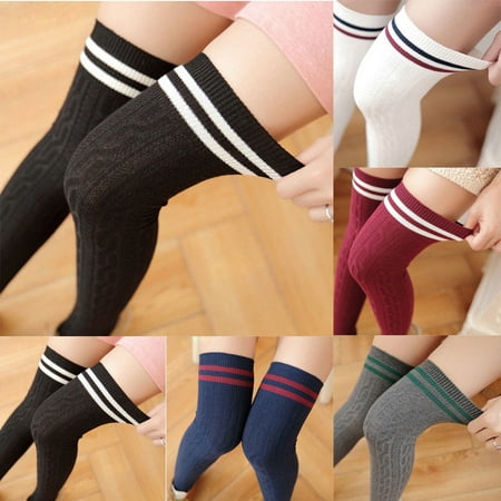 

LSFYSZD Women/Girls Spring/Summer Cute Casual Socks Long Campus Style Hose