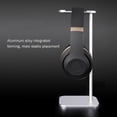 thumbnail image 2 of Portable Headphone Desktop Stand Aluminum Alloy Tablet Stand Desktop Holder Cradle Holder Stand Durable Non-slip Earphones Display Holder Accessories, 2 of 4