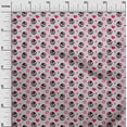 thumbnail image 2 of oneOone Cotton Poplin Pink Fabric Skull Sewing Craft Projects Fabric Prints By Yard 42 Inch Wide, 2 of 4