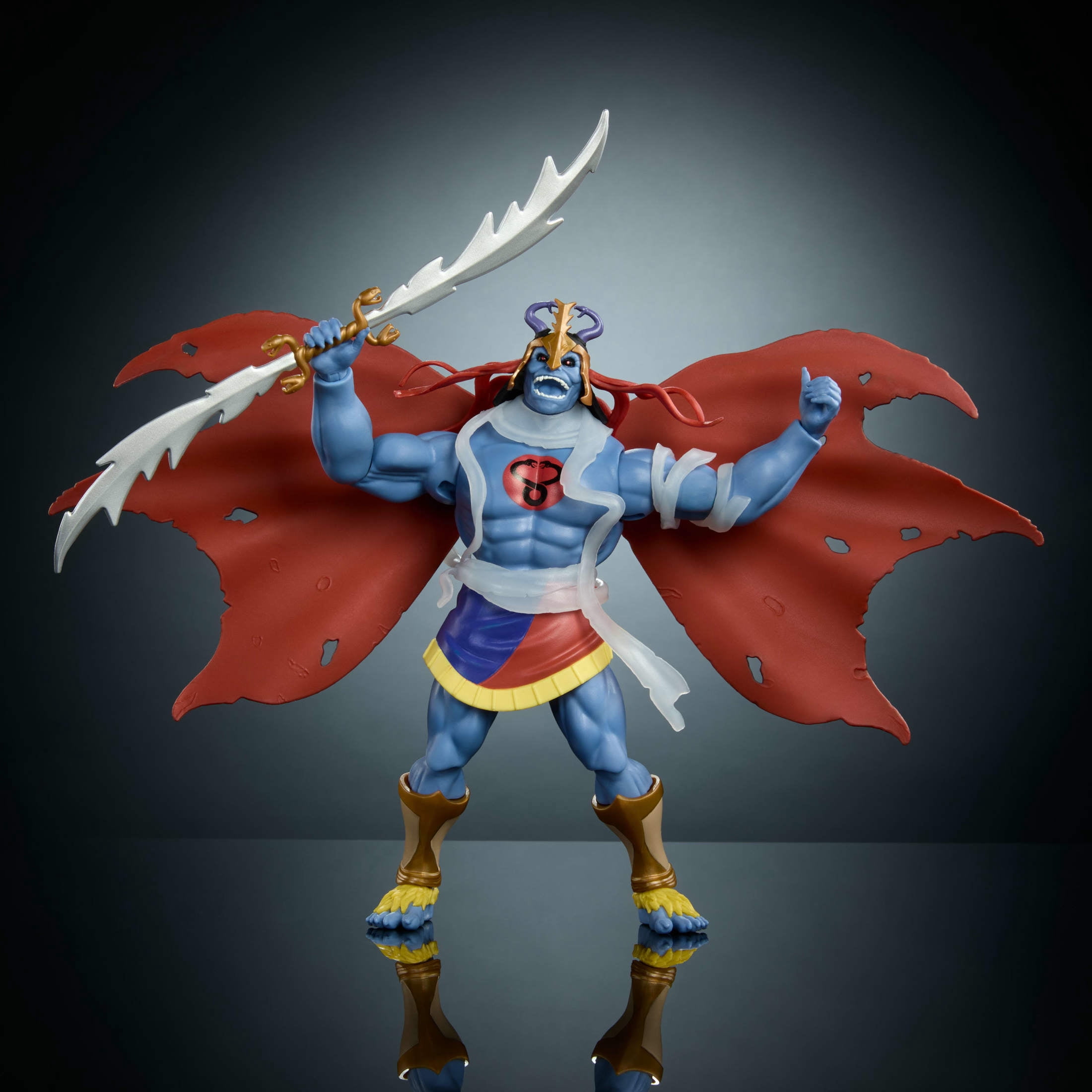 Masters of the Universe Origins X ThunderCats Skell-Ra Action Figure Toy of Skeletor & Mumm-Ra