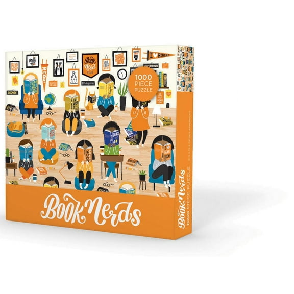 Book Nerds Puzzle 1000 Piece (Jigsaw)