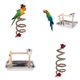 thumbnail image 1 of Jaula para Pájaros Yinane Marco de Juego Parrot Perch Stand, 1 of 8