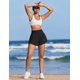 thumbnail image 4 of Shorts PINSPARK de cintura alta para running y gimnasio con 2 bolsillos con cierre, 4 of 5