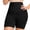 A-Black22, variant on XIAONU Womens Seamless Short Tight Tummy Control High Waisted Mid Thigh Shaping Short Compressive Sleek Everyday Shorts