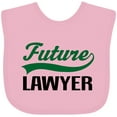 thumbnail image 3 of Inktastic Future Lawyer Boys or Girls Baby Bib, 3 of 4